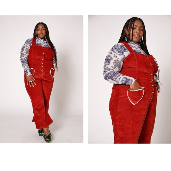 Rachel Antonoff Clem Jumpsuit Sample - Size 1X - Picture 3 of 6